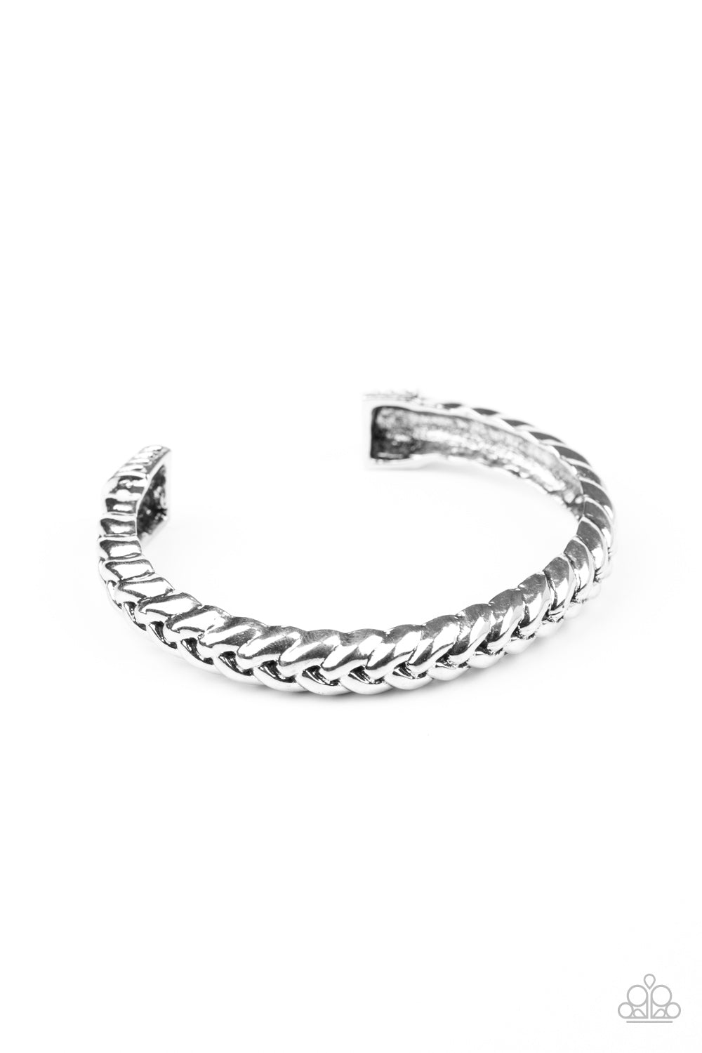 Tough as Nails Bracelet__Silver