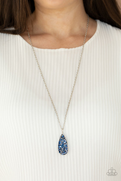 Daily Dose of Sparkle necklace__Blue