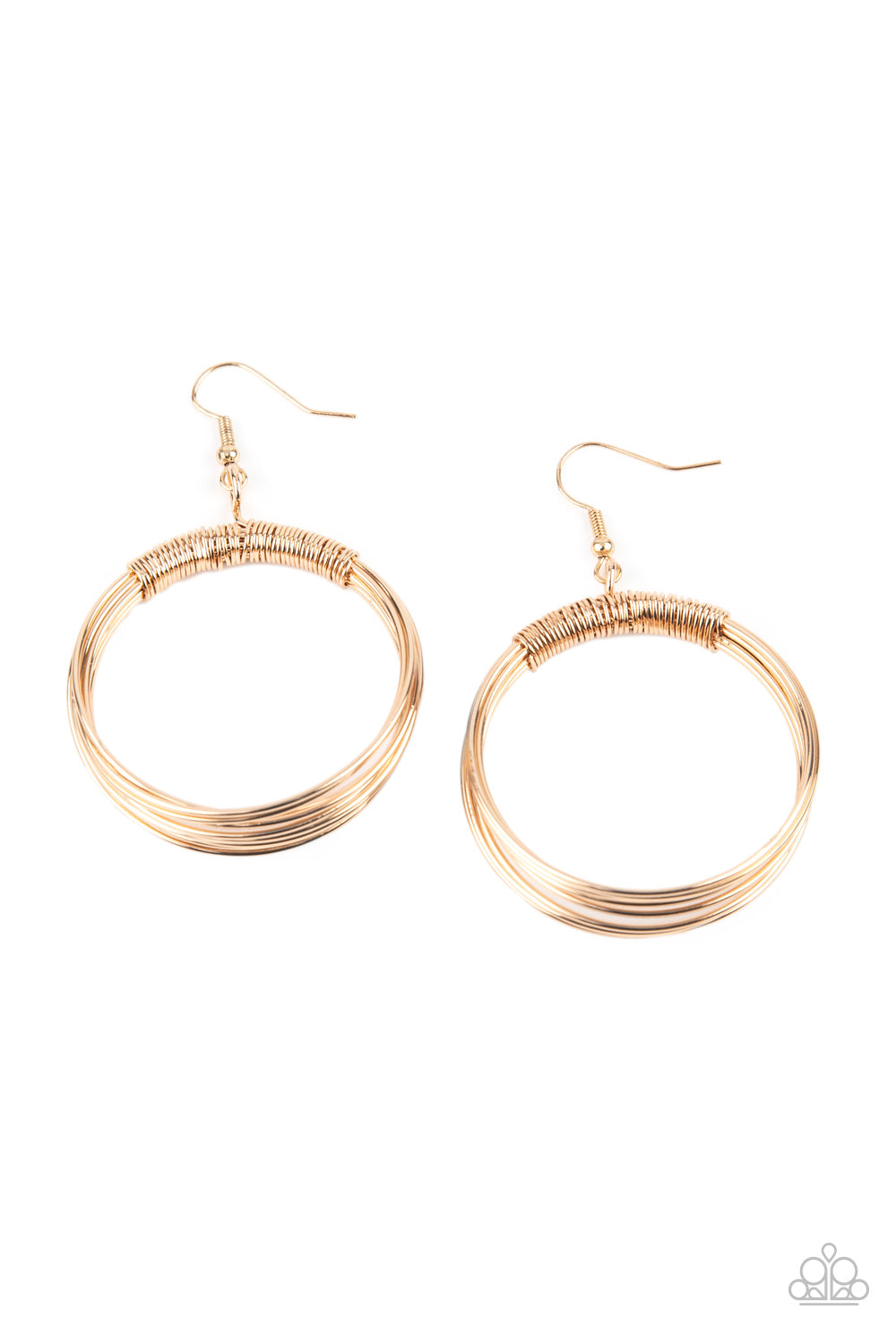 Urban-Spun Earrings__Gold