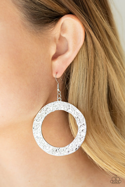 PRIMAL Meridian Earrings__Silver
