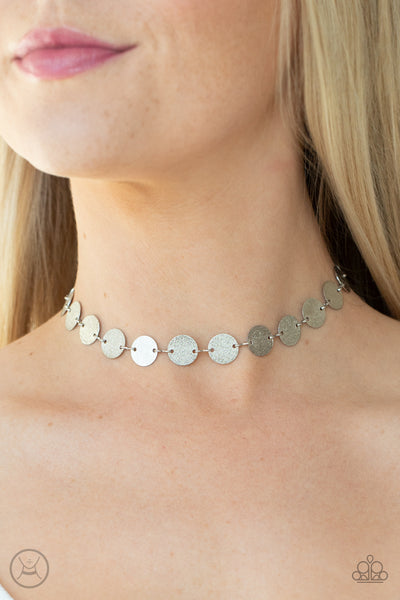 Reflection Detection Necklace__Silver