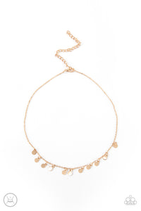 Ready, Set, DISCO! Necklace__Gold