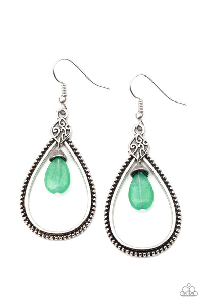 I'll Believe It ZEN I See It Earrings__Green