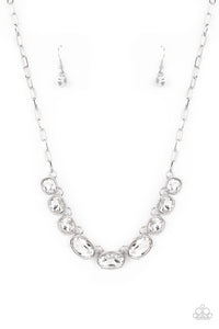 Goregeously Glacial Necklace__White