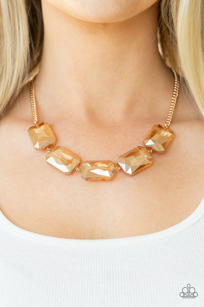 Heard It On The HEIR-Waves Necklace__ Gold