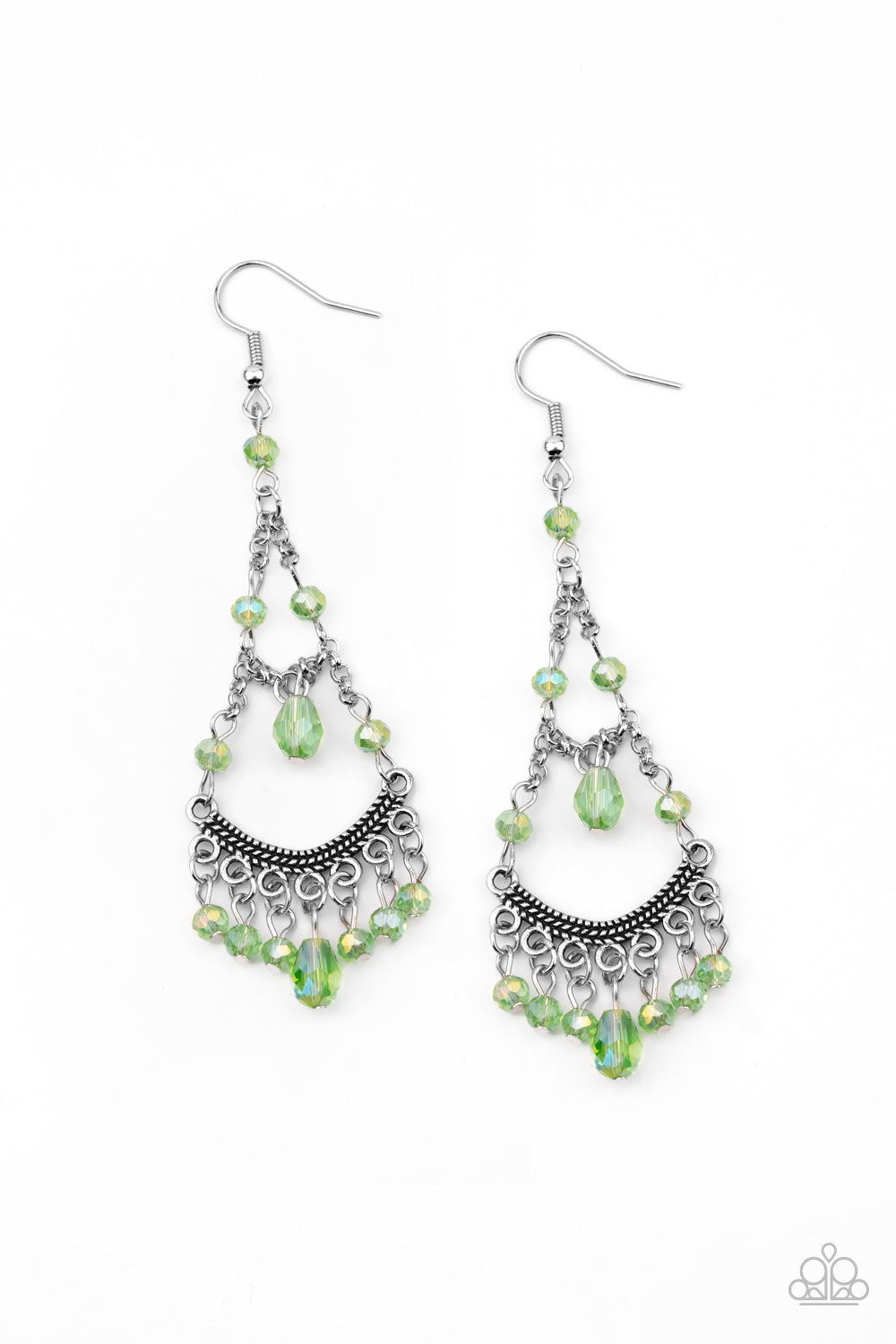 First In SHINE Earrings__Green