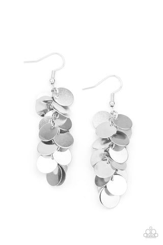 Hear Me Shimmer Earrings__Silver