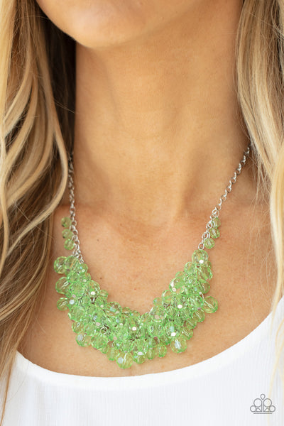 Let The Festivities Begin Necklace__Green