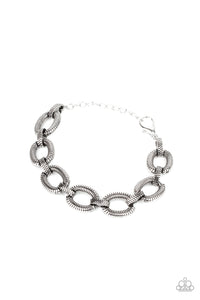 Industrial Amazon Bracelet__Silver