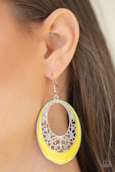 Orchard Bliss Earrings__Yellow