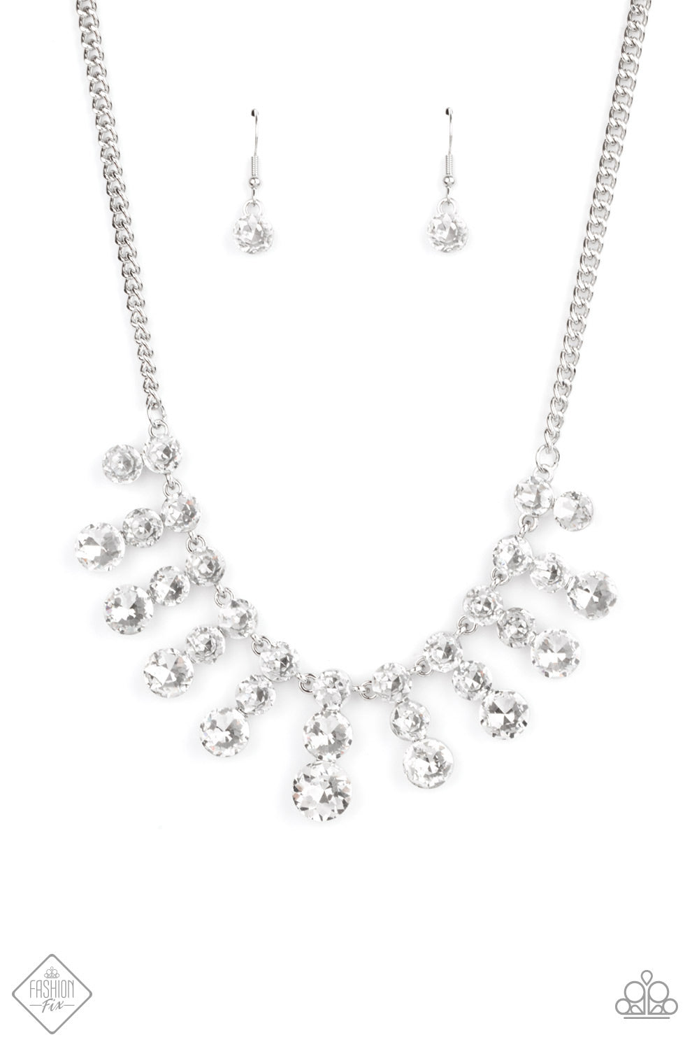 Celebrity Couture Necklace__White