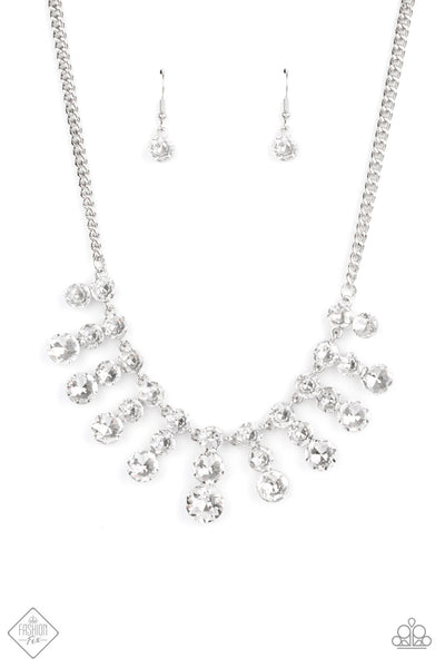 Celebrity Couture Necklace__White