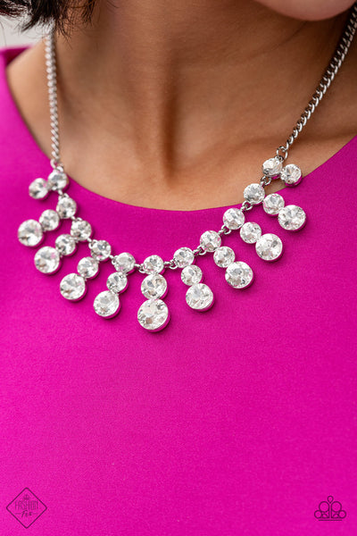 Celebrity Couture Necklace__White