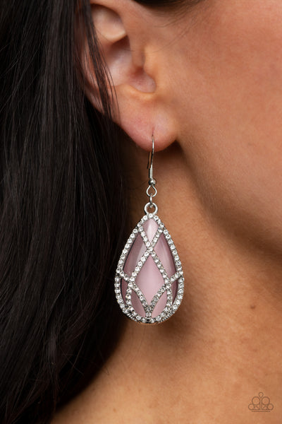 Crawling With Couture Earrings__Pink