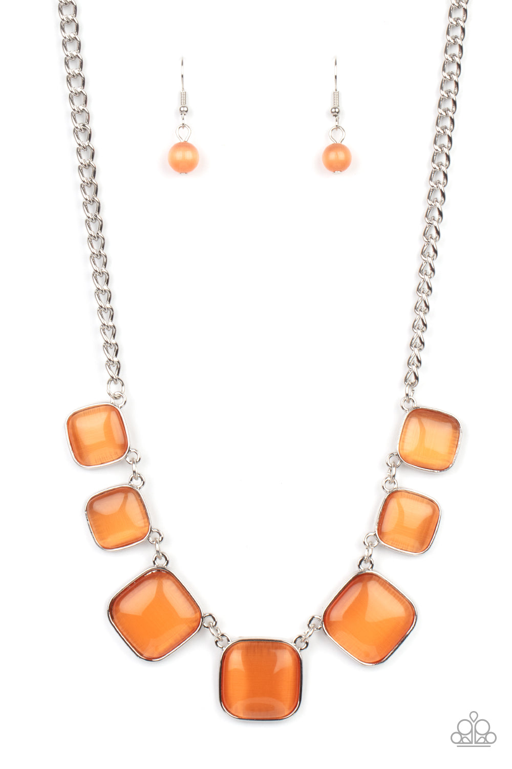 Aura Allure Necklace__Orange