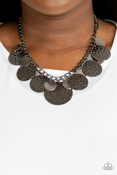 Industrial Grade Glamour Necklace__Black