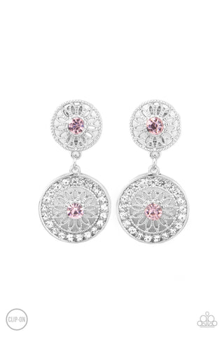 Life of The Garden Party Earrings__Pink