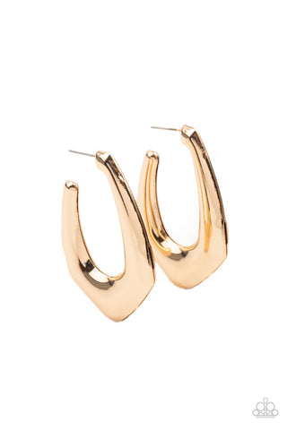 Find Your Anchor Earrings__Gold