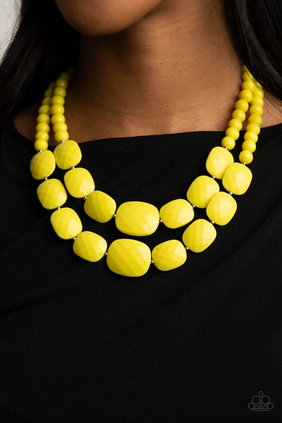 Resort Ready Necklace__Yellow