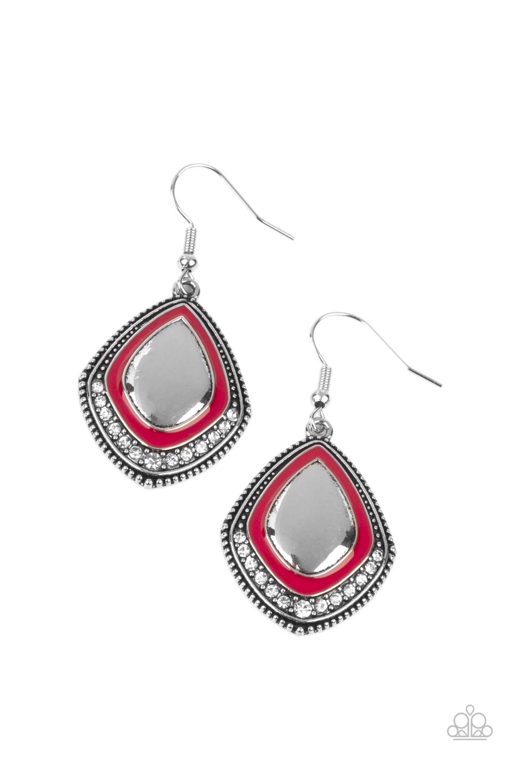 Fearlessly Feminine Earrings__Red