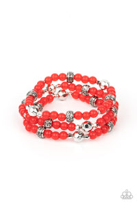 Here to STAYCATION Bracelet__Red