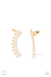 Doubled Down On Dazzle Earrings__Gold