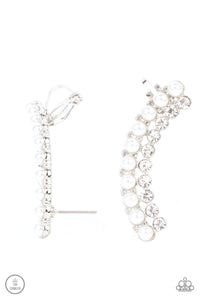 Doubled Down On Dazzle Earrings__White