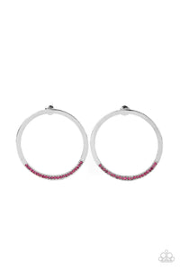 Spot On Opulence Earrings__Pink