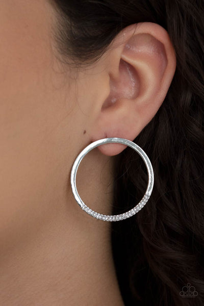 Spot On Opulence Earrings__White