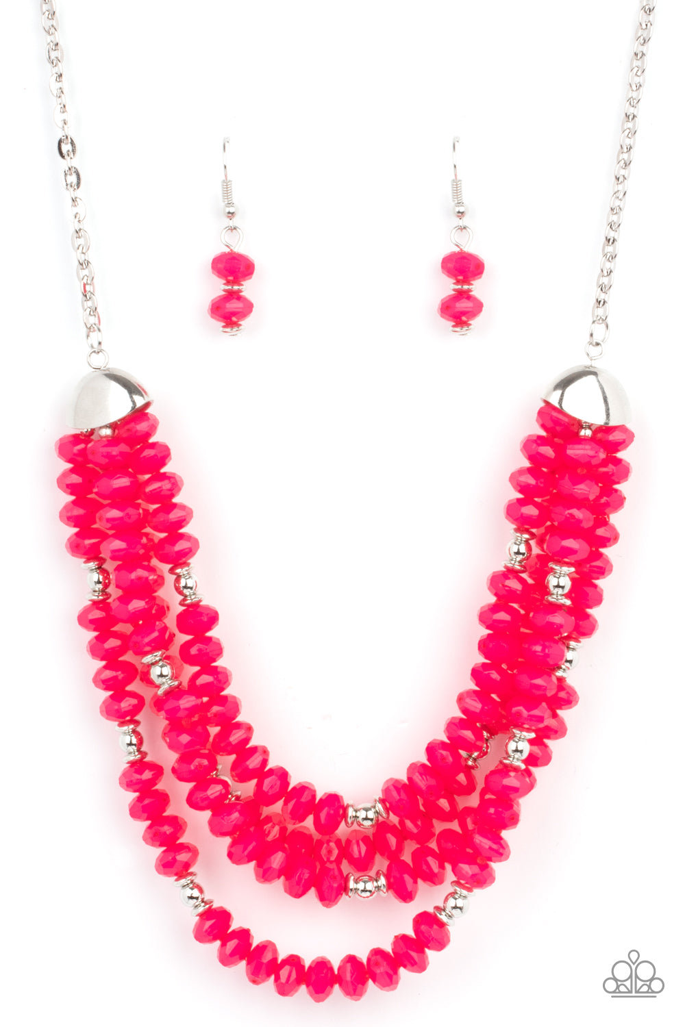 Best POSH-ible Taste Necklace__Pink