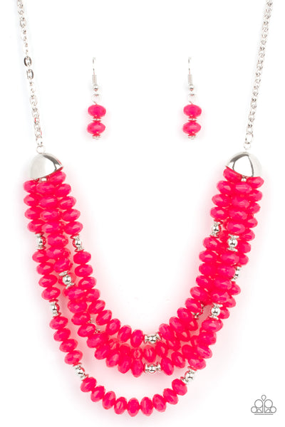 Best POSH-ible Taste Necklace__Pink