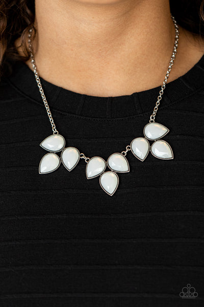 Prairie Fairytale Necklace__White