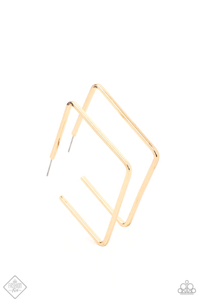 Material Girl Magic Earrings__Gold