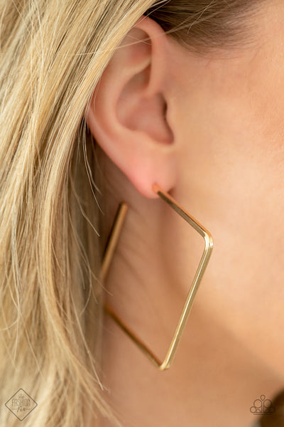 Material Girl Magic Earrings__Gold