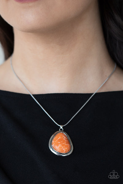 Canyon Oasis Necklace__Orange