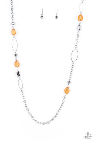 SHEER As Fate Necklace__Orange