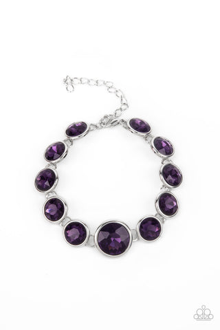 Lustrous Luminosity Bracelet__Purple