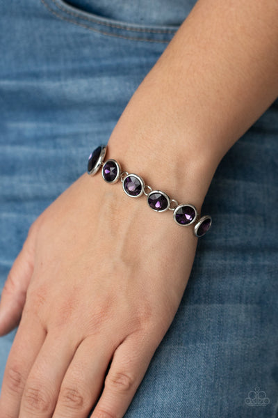 Lustrous Luminosity Bracelet__Purple