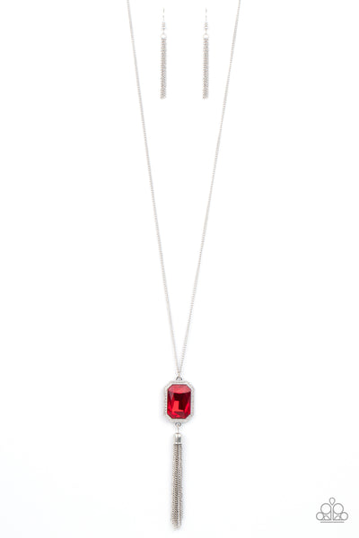 Blissed Out Opulence Necklace__Red