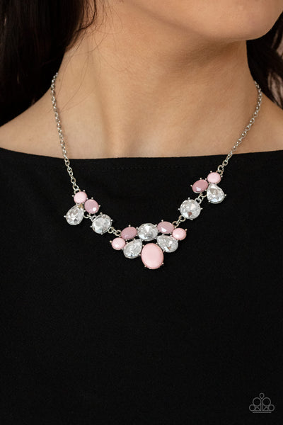 Ethereal Romance Necklace__Pink