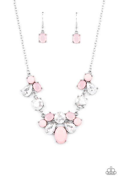 Ethereal Romance Necklace__Pink