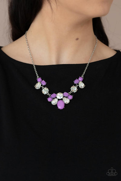Ethereal Romance Necklace__Purple