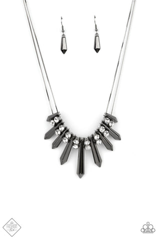 Dangerous Dazzle Necklace__Black