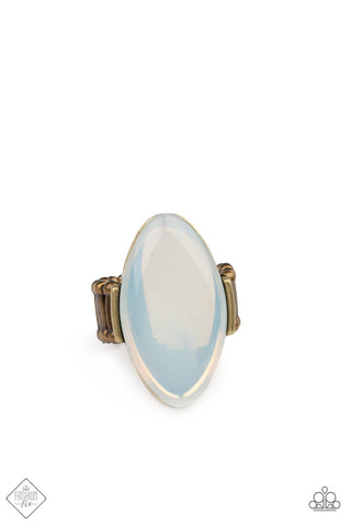 Opal Odyssey Ring__Brass