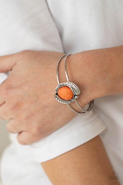 Living Off The BANDLANDS Bracelet__Orange