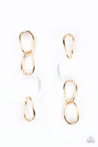 Talk In Circles Earrings__Gold