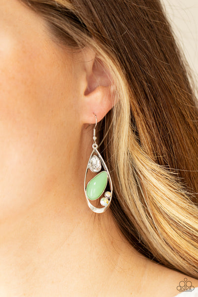 Harmonious Harbors Earrings__Green