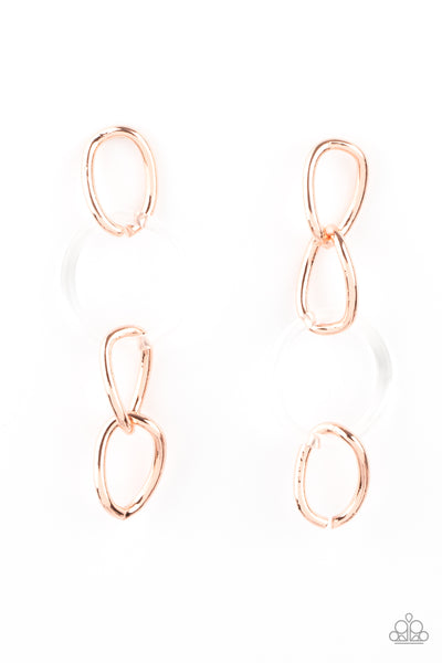 Talk In Circles Earrings__Copper