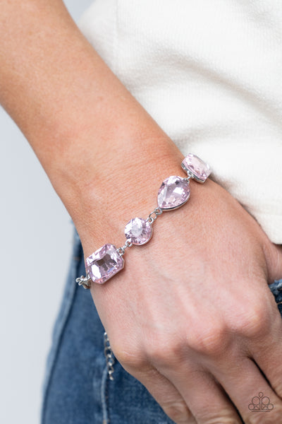 Cosmic Treasure Chest Bracelet__Pink