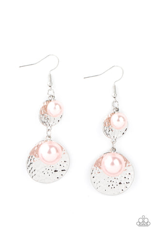 Pearl Dive Earrings__Pink